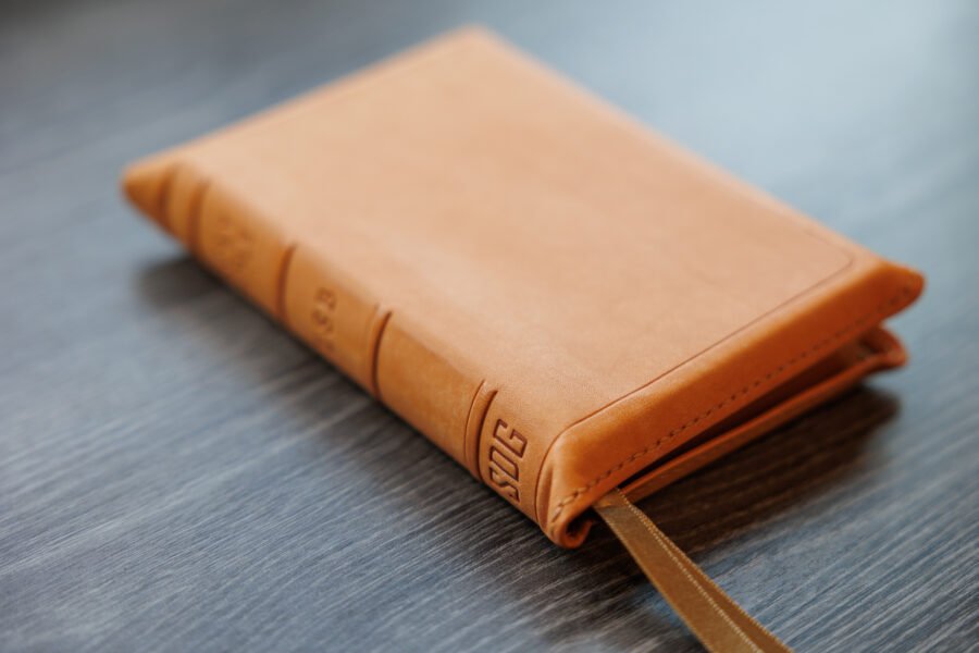 LSB Compact Bible Fossil PatNat Goatskin Cover⠀