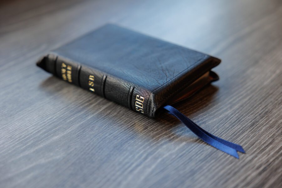 LSB Compact Bible Black Goatskin Cover