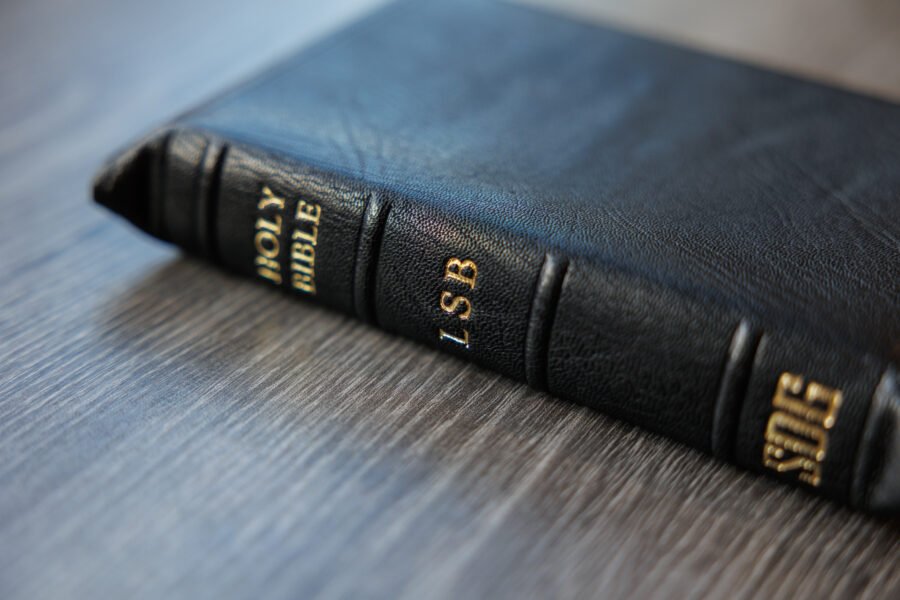 LSB Compact Bible Black Goatskin Cover - Image 8
