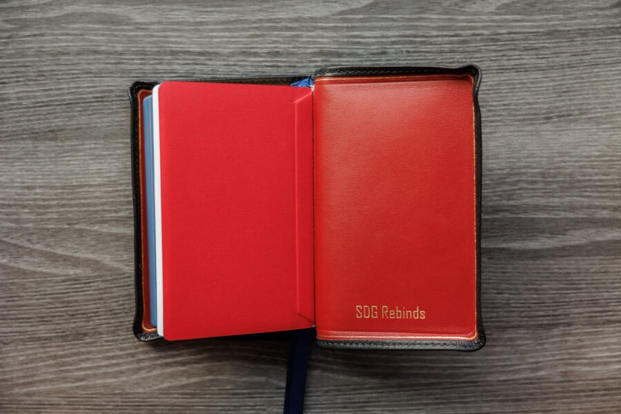 LSB Compact Bible Black Goatskin Cover - Image 6