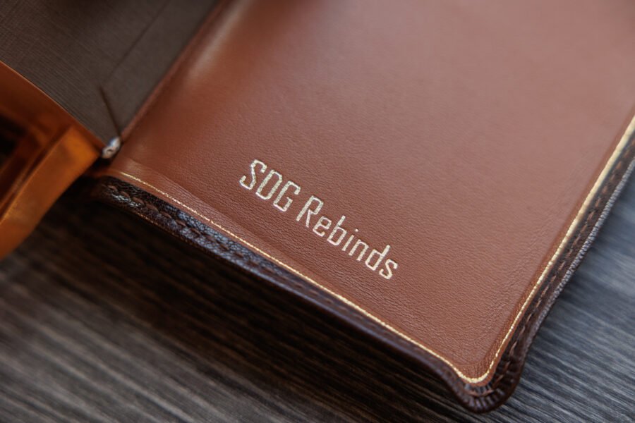 LSB Compact Bible Brown Goatskin Cover - Image 6