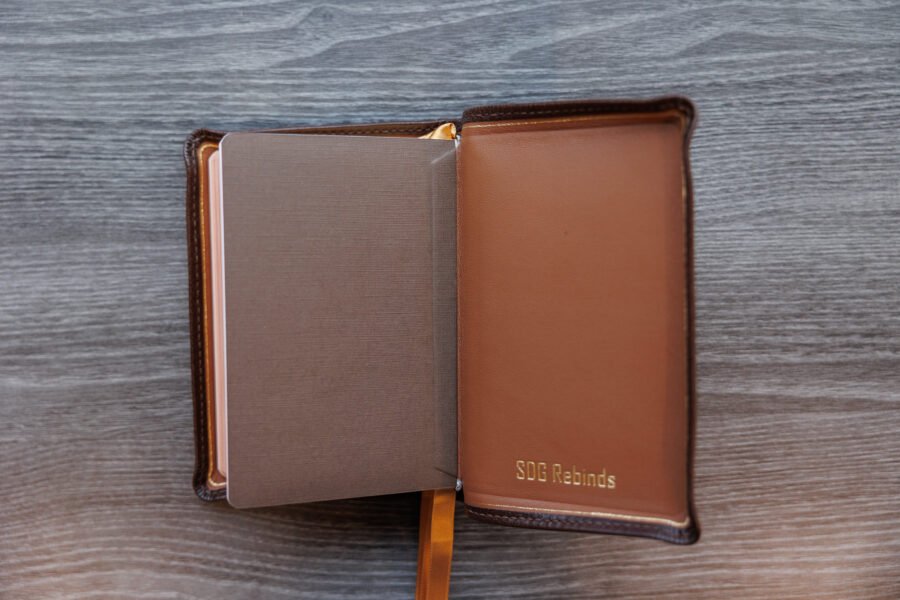 LSB Compact Bible Brown Goatskin Cover - Image 3