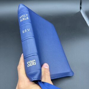 ESV Personal Reference Bible (Navy Sully Goatskin)